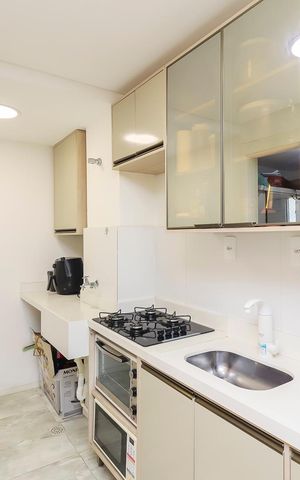 Apartamento à venda com 40m², 2 quartos e sem vagaCozinha e Área de Serviço