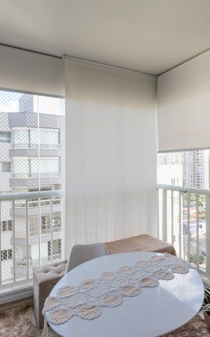 Apartamento para alugar com 41m², 1 quarto e 1 vaga Apartamento para alugar com 41m², 1 quarto e 1 vagaVaranda