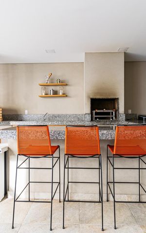 Apartamento para alugar com 41m², 1 quarto e 1 vaga Apartamento para alugar com 41m², 1 quarto e 1 vagaÁrea comum - Churrasqueira