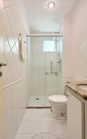 Apartamento para alugar com 120m², 4 quartos e 3 vagas Apartamento para alugar com 120m², 4 quartos e 3 vagasBanheiro Social