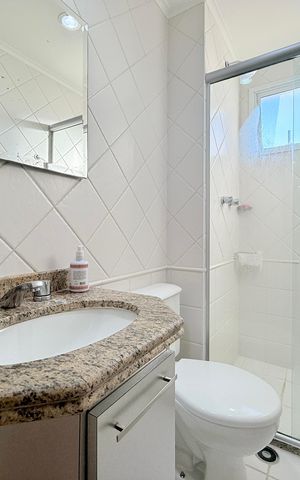 Apartamento para alugar com 120m², 4 quartos e 3 vagas Apartamento para alugar com 120m², 4 quartos e 3 vagasBanheiro Suíte 1