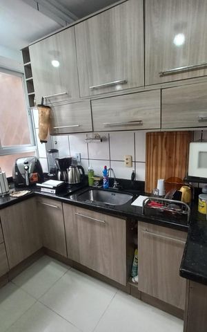 Apartamento à venda com 58m², 2 quartos e sem vagaCozinha