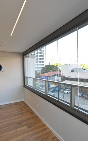Studio para alugar com 40m², 1 quarto e sem vagaVaranda