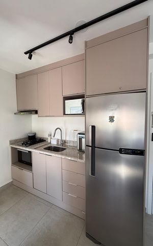 Apartamento para alugar com 25m², 1 quarto e sem vaga