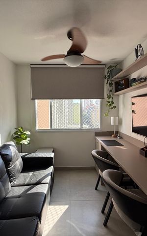 Apartamento para alugar com 25m², 1 quarto e sem vaga
