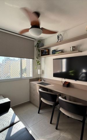 Apartamento para alugar com 25m², 1 quarto e sem vaga