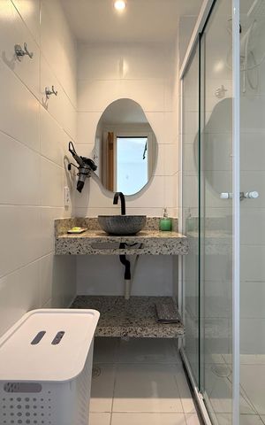 Apartamento para alugar com 25m², 1 quarto e sem vaga