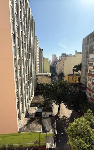 Apartamento para alugar com 25m², 1 quarto e sem vaga