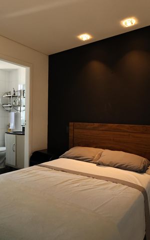 Studio para alugar com 40m², 1 quarto e 1 vagaQuarto Suíte