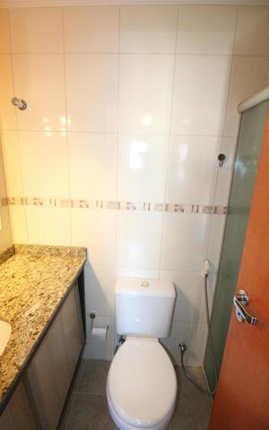 Apartamento para alugar com 63m², 2 quartos e 2 vagasBanheiro da Suíte
