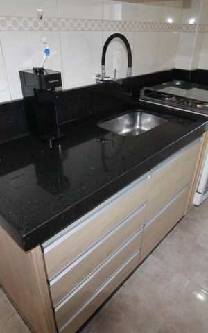 Apartamento para alugar com 63m², 2 quartos e 2 vagasCozinha