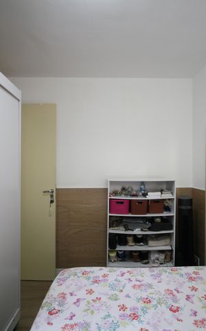 Apartamento à venda com 42m², 2 quartos e 1 vagaQuarto 1