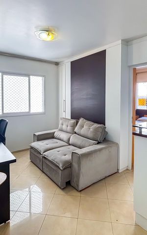 Apartamento à venda com 30m², 1 quarto e 1 vaga
