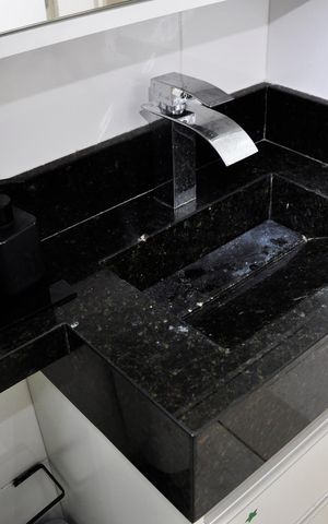 Apartamento para alugar com 46m², 2 quartos e 1 vaga Apartamento para alugar com 46m², 2 quartos e 1 vagaDetalhe - Banheiro Social