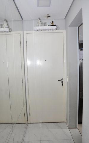 Apartamento para alugar com 46m², 2 quartos e 1 vaga Apartamento para alugar com 46m², 2 quartos e 1 vagaDetalhe - Hall Apto.