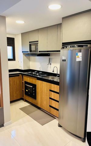 Studio à venda com 38m², 1 quarto e 1 vagaCozinha