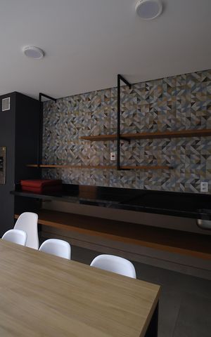 Apartamento para alugar com 40m², 2 quartos e sem vagaÁrea comum - Salão de festas