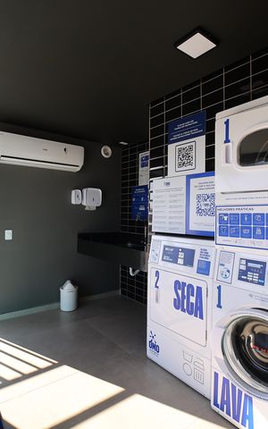 Apartamento para alugar com 40m², 2 quartos e sem vagaLavanderia