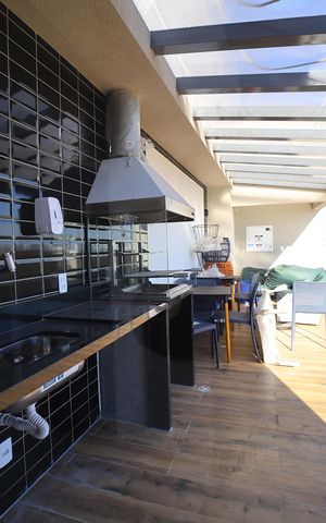 Apartamento para alugar com 40m², 2 quartos e sem vagaÁrea comum - Churrasqueira