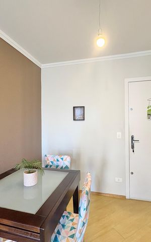 Apartamento à venda com 56m², 2 quartos e 1 vaga Apartamento à venda com 56m², 2 quartos e 1 vagaSala de Jantar