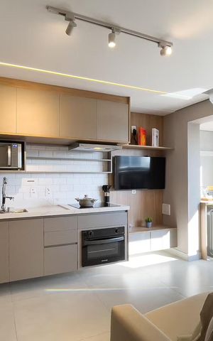 Apartamento à venda com 40m², 2 quartos e 1 vaga Apartamento à venda com 40m², 2 quartos e 1 vagaSala/Cozinha