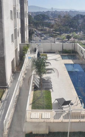 Apartamento à venda com 47m², 2 quartos e 1 vaga Apartamento à venda com 47m², 2 quartos e 1 vagaDetalhe - Varanda da Sala e Sala de Jantar