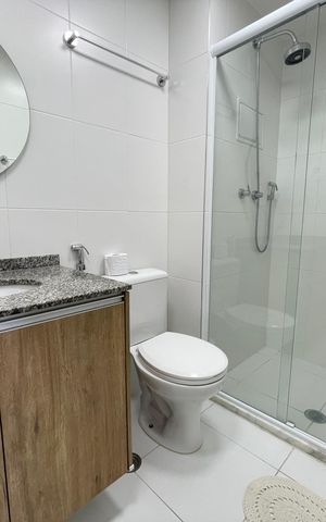 Apartamento à venda com 68m², 3 quartos e 1 vaga Apartamento à venda com 68m², 3 quartos e 1 vagaBanheiro 1