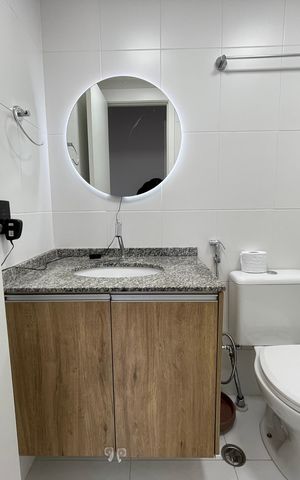 Apartamento à venda com 68m², 3 quartos e 1 vaga Apartamento à venda com 68m², 3 quartos e 1 vagaBanheiro 1