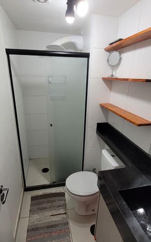 Apartamento para alugar com 35m², 2 quartos e sem vaga Apartamento para alugar com 35m², 2 quartos e sem vagaBanheiro