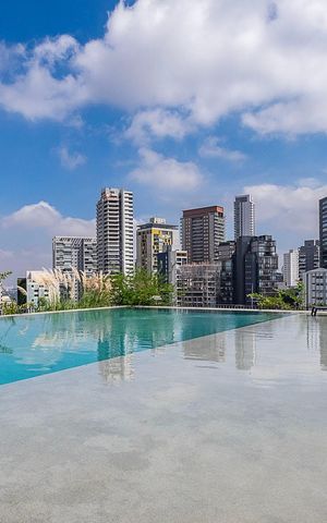 Studio à venda com 27m², 1 quarto e sem vaga Studio à venda com 27m², 1 quarto e sem vagaPiscina