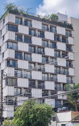 Studio à venda com 27m², 1 quarto e sem vaga Studio à venda com 27m², 1 quarto e sem vagaFachada