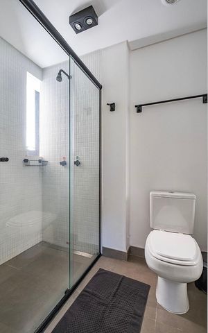 Studio à venda com 27m², 1 quarto e sem vaga Studio à venda com 27m², 1 quarto e sem vagaBanheiro