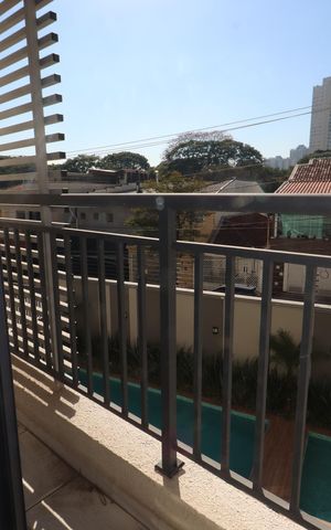 Apartamento para alugar com 36m², 2 quartos e sem vagaSacada