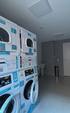 Apartamento para alugar com 38m², 2 quartos e sem vaga Apartamento para alugar com 38m², 2 quartos e sem vagaÁrea comum - Lavanderia