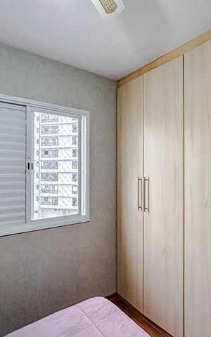 Apartamento à venda com 60m², 3 quartos e 1 vagaQuarto 2