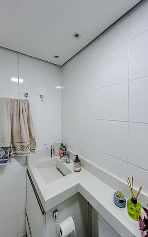 Apartamento à venda com 60m², 3 quartos e 1 vagaBanheiro