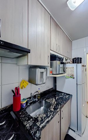 Apartamento à venda com 60m², 3 quartos e 1 vagaCozinha