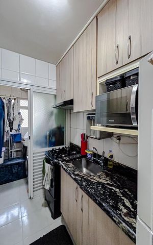 Apartamento à venda com 60m², 3 quartos e 1 vagaCozinha