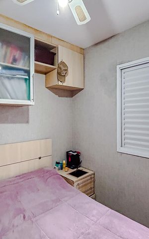 Apartamento à venda com 60m², 3 quartos e 1 vagaQuarto 2