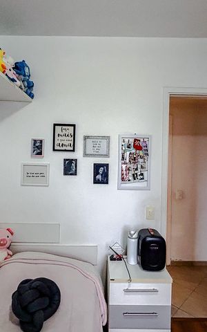 Apartamento à venda com 60m², 3 quartos e 1 vagaQuarto 1