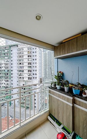 Apartamento à venda com 60m², 3 quartos e 1 vagaVaranda