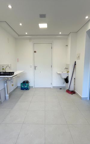 Apartamento para alugar com 32m², 2 quartos e sem vaga Apartamento para alugar com 32m², 2 quartos e sem vagaCozinha e Área de Serviço