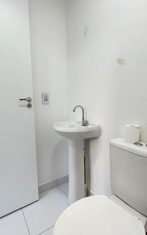 Apartamento para alugar com 32m², 2 quartos e sem vaga Apartamento para alugar com 32m², 2 quartos e sem vagaBanheiro