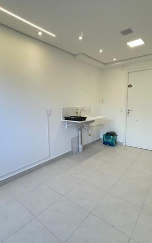 Apartamento para alugar com 32m², 2 quartos e sem vaga Apartamento para alugar com 32m², 2 quartos e sem vagaCozinha e Área de Serviço