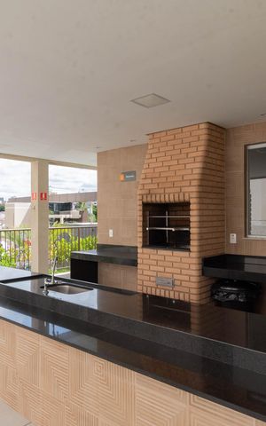 Apartamento para alugar com 39m², 2 quartos e 1 vaga Apartamento para alugar com 39m², 2 quartos e 1 vagaÁrea comum - Churrasqueira