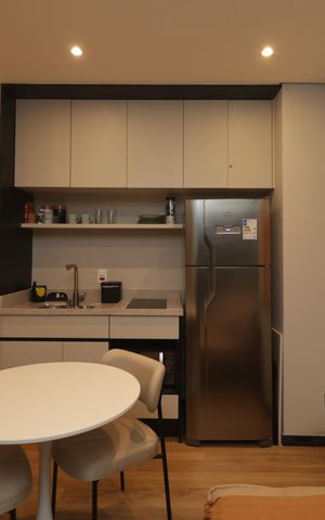 Apartamento para alugar com 28m², 1 quarto e sem vagaQuarto e Cozinha