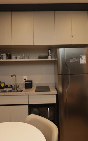Apartamento para alugar com 28m², 1 quarto e sem vagaQuarto e Cozinha