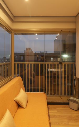 Apartamento para alugar com 28m², 1 quarto e sem vagaQuarto e Cozinha