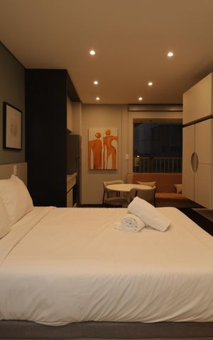 Apartamento para alugar com 28m², 1 quarto e sem vagaQuarto e Cozinha