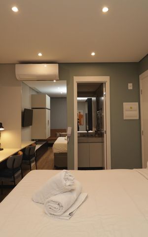 Apartamento para alugar com 28m², 1 quarto e sem vagaQuarto e Cozinha